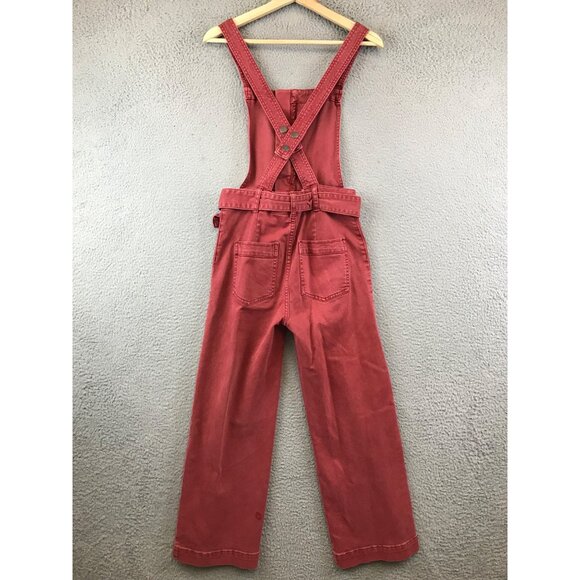 Women's Red Jumpsuit - Picture 2 of 10